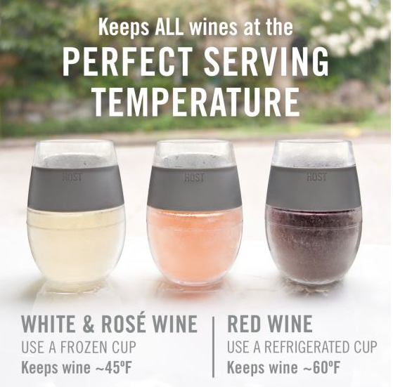 Wine Freeze XL Cooling Cup, Purple