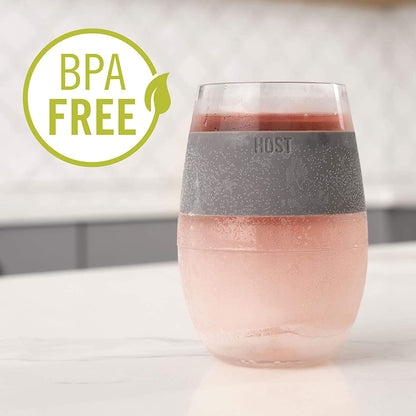 Wine Freeze™ Cooling Cups - Translucent Colors