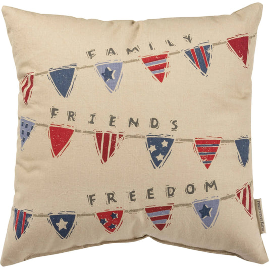Family Friends Freedom Pillow