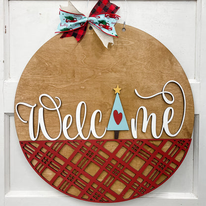 Christmas Door Hangers - Handpainted