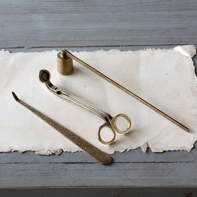 Brass Candle Care Tools