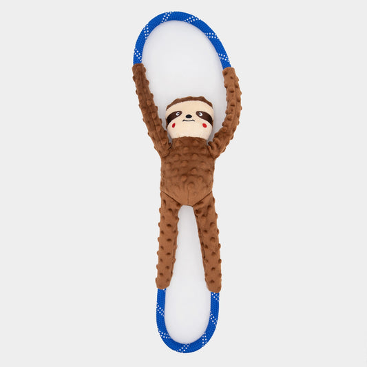 Rope Tugz Sloth Dog Toy
